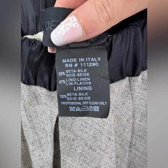 Derek Lam A-Line Skirt Gray Women's Size 10 Side Pockets - Picture 8 of 8